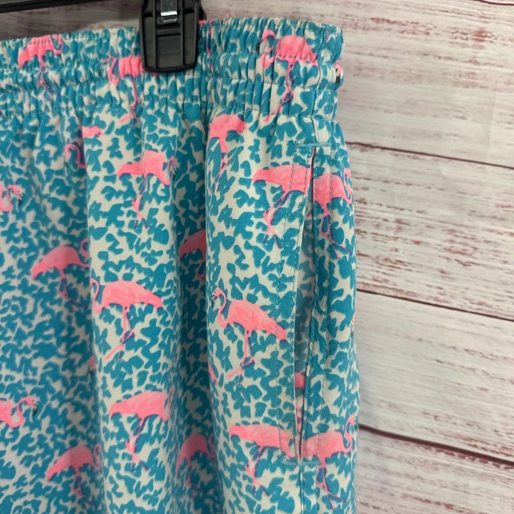 Chubbies Shorts Mens 2XL Pink Flamingo Print 5.5